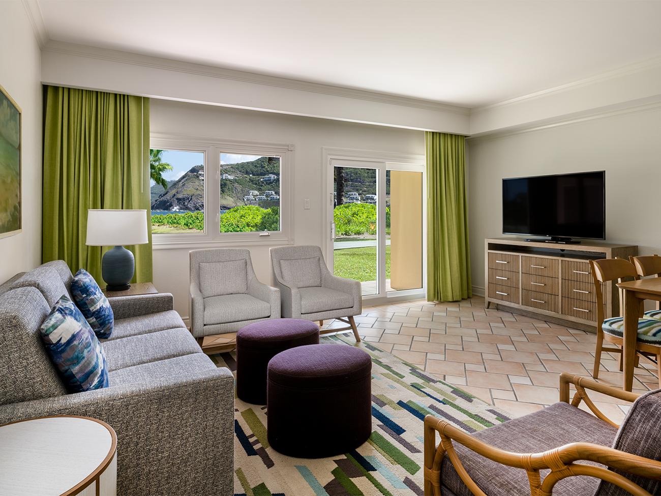 Living Room, Garden View